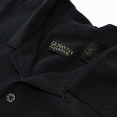 画像5: DE SANTIS BLACK SILK PIN CHECK S/S BOX SHIRT (5)