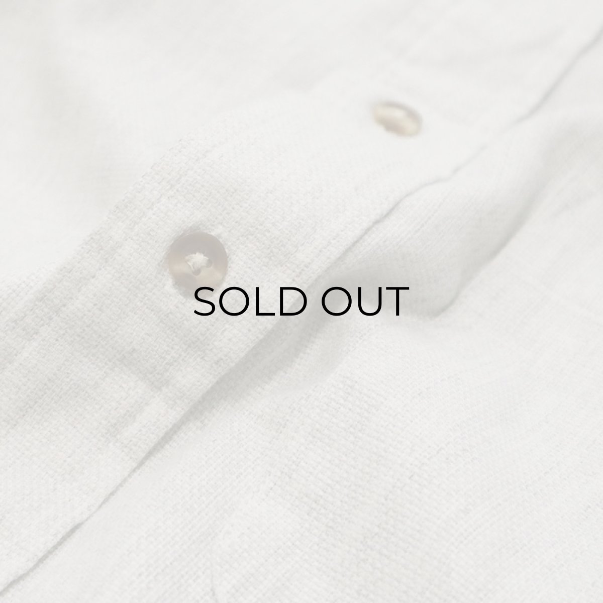 画像5: 80's VAN HEUSEN COTTON POLYESTER BAND COLLAR SHIRT (5)