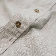 画像5: 80's VAN HEUSEN COTTON POLYESTER BAND COLLAR SHIRT (5)