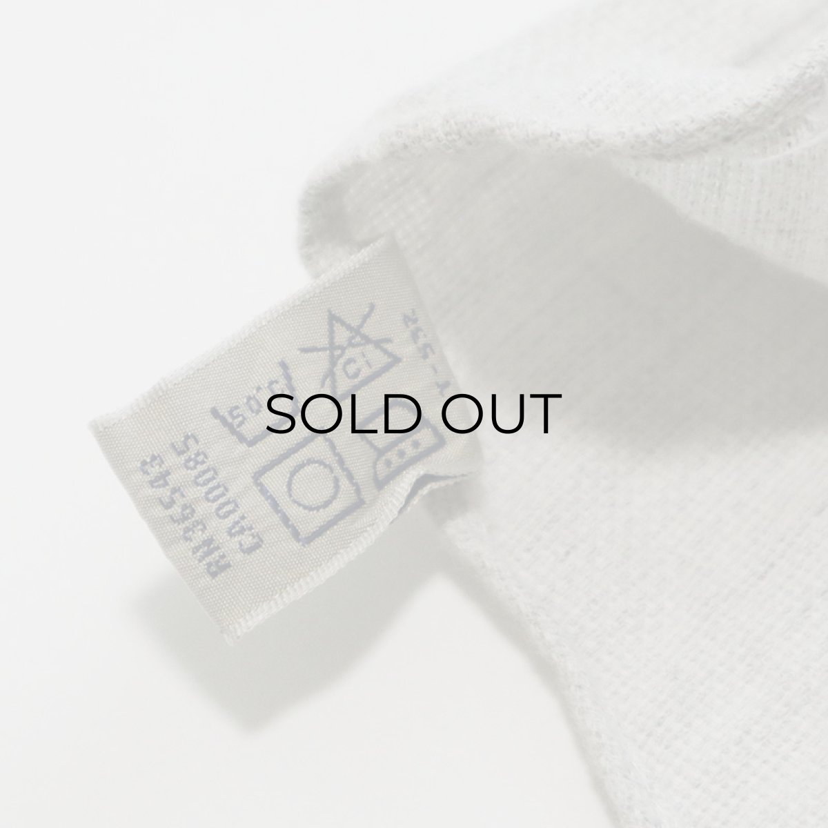 画像7: 80's VAN HEUSEN COTTON POLYESTER BAND COLLAR SHIRT (7)