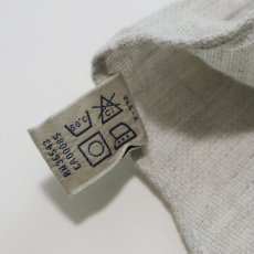 画像7: 80's VAN HEUSEN COTTON POLYESTER BAND COLLAR SHIRT (7)