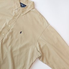 画像4: Ralph Lauren SILK COTTON HERRINGBONE TWILL B/D SHIRT (4)