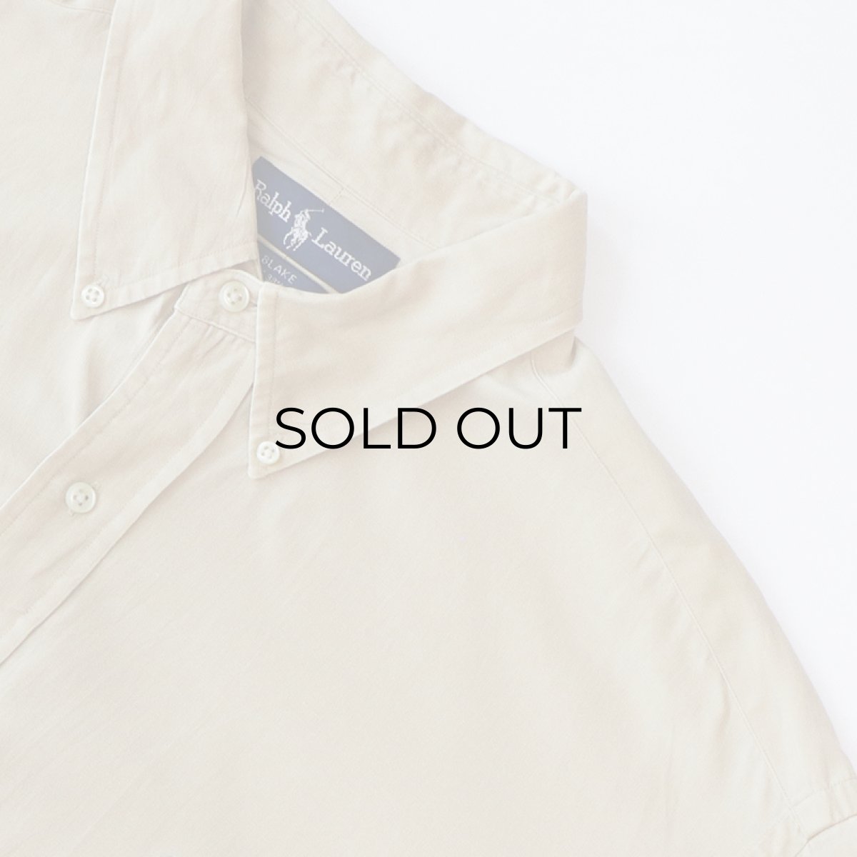 画像5: Ralph Lauren SILK COTTON HERRINGBONE TWILL B/D SHIRT (5)