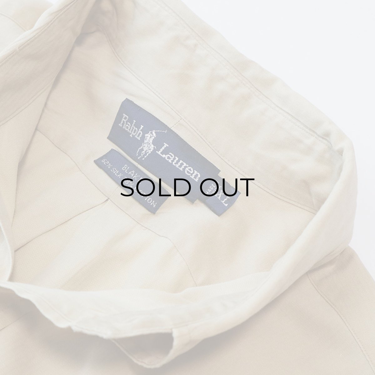 画像7: Ralph Lauren SILK COTTON HERRINGBONE TWILL B/D SHIRT (7)