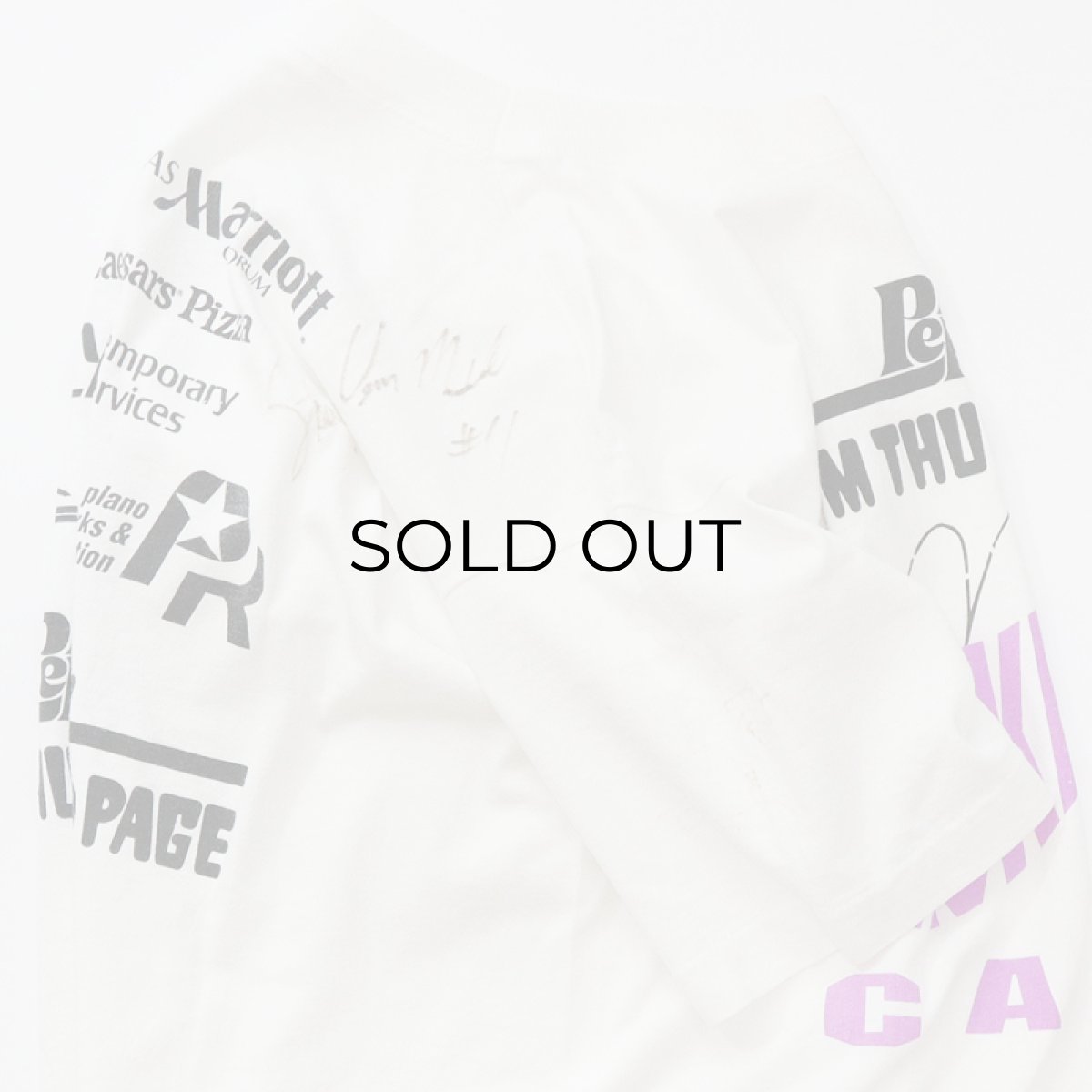 画像7: 〜90's FRUIT OF THE LOOM COTTON W-PRINT S/S TEE "DrPepper TOM THUMB PAGE BASKETBALL CAMP" (7)