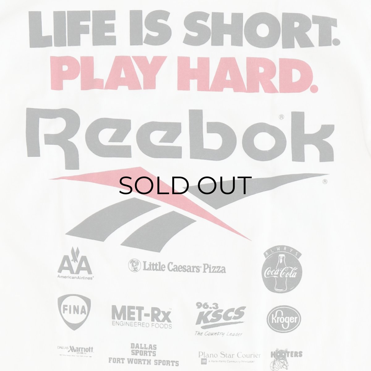 画像8: 90's Reebok COTTON W-PRINT S/S TEE "BASKETBALL CAMP" (8)