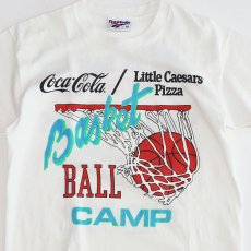 画像5: 90's Reebok COTTON W-PRINT S/S TEE "BASKETBALL CAMP" (5)