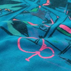 画像8: 80's Ocean Pacific COTTON W-PRINT S/S TEE "OP" (8)