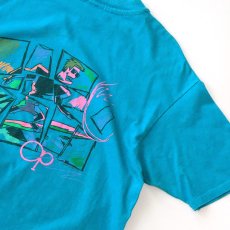 画像7: 80's Ocean Pacific COTTON W-PRINT S/S TEE "OP" (7)