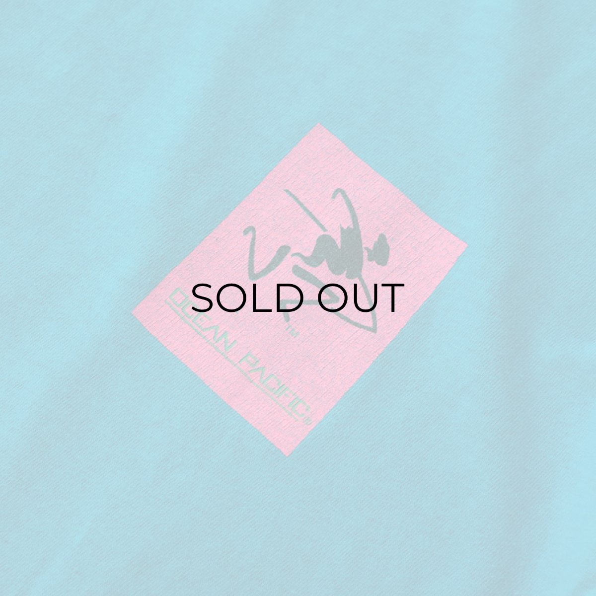 画像5: 80's Ocean Pacific COTTON W-PRINT S/S TEE "OP" (5)