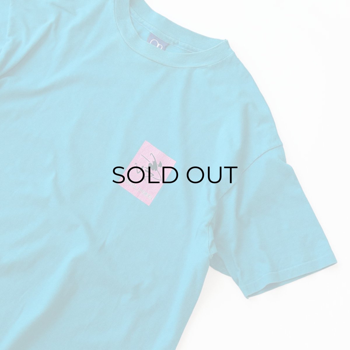 画像4: 80's Ocean Pacific COTTON W-PRINT S/S TEE "OP" (4)