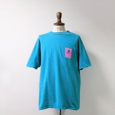 画像11: 80's Ocean Pacific COTTON W-PRINT S/S TEE "OP" (11)