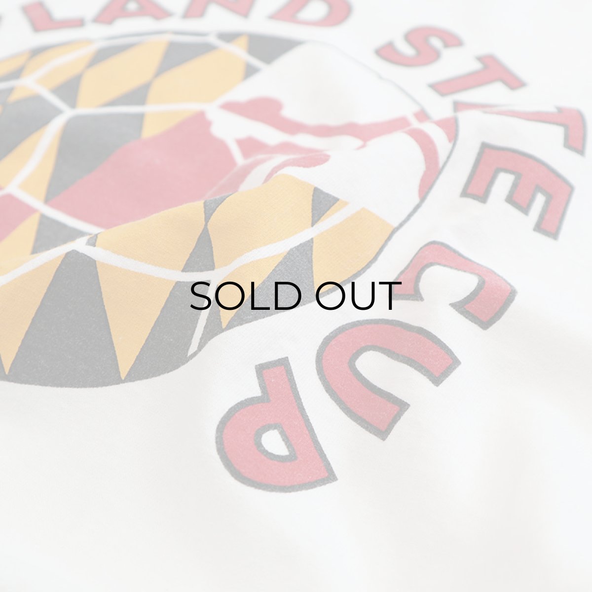 画像6: 90's adidas COTTON W-PRINT S/S TEE "MARYLAND STATE CUP" (6)