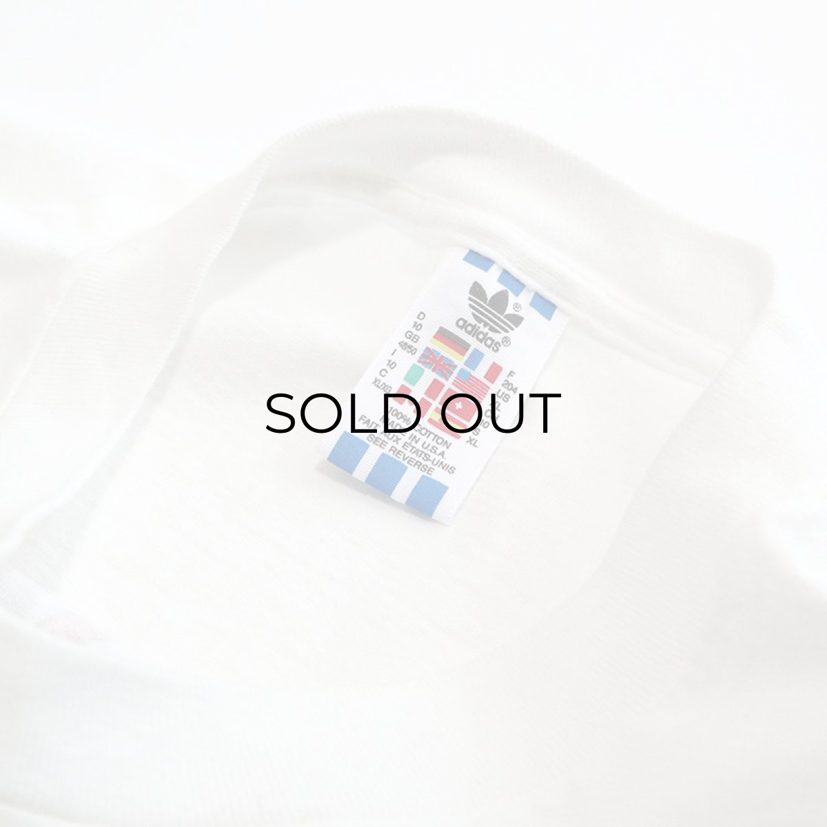 画像8: 90's adidas COTTON W-PRINT S/S TEE "MARYLAND STATE CUP" (8)