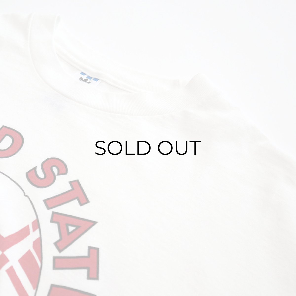 画像5: 90's adidas COTTON W-PRINT S/S TEE "MARYLAND STATE CUP" (5)