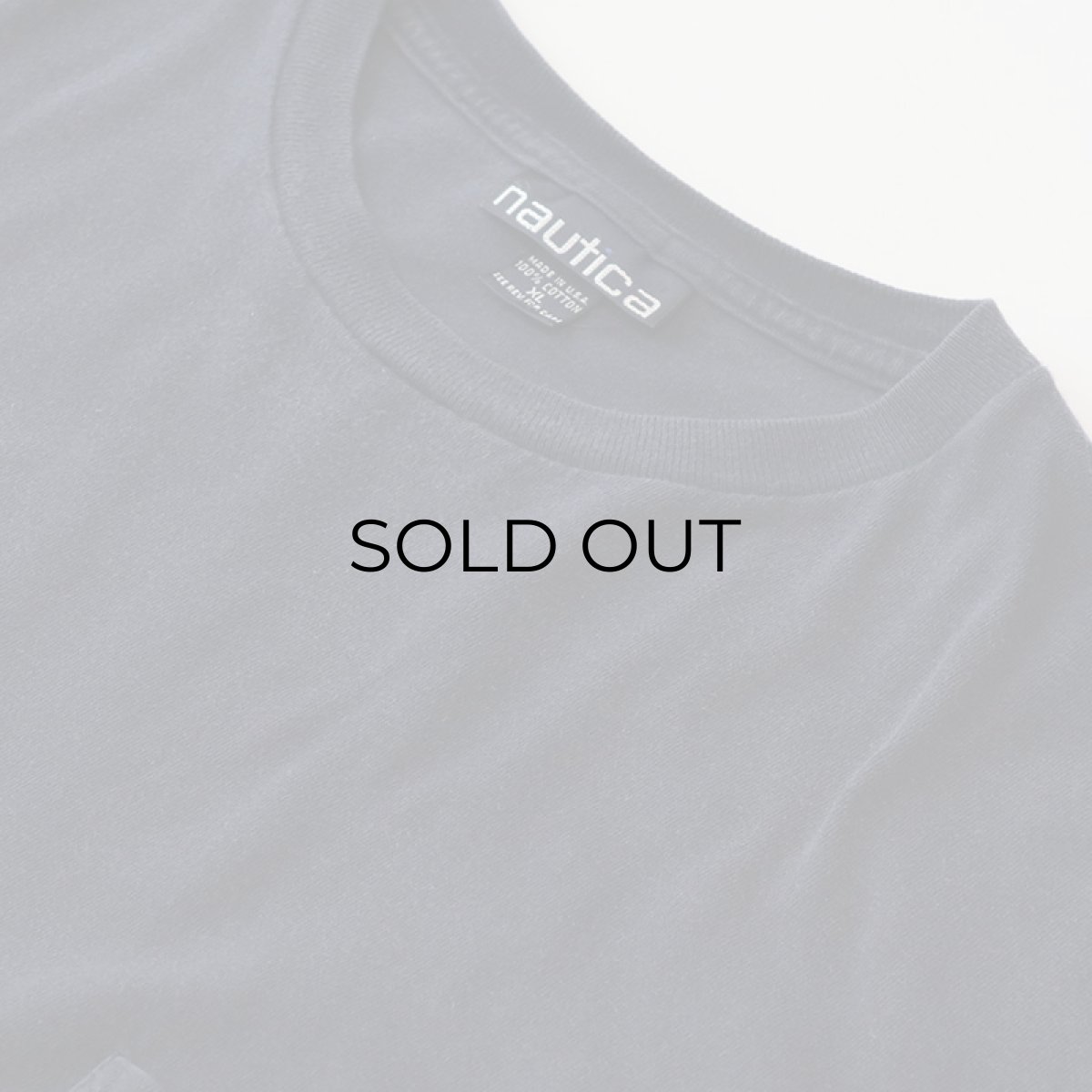 画像5: 90's nautica COTTON W-PRINT S/S POCKET TEE "nautica" (5)
