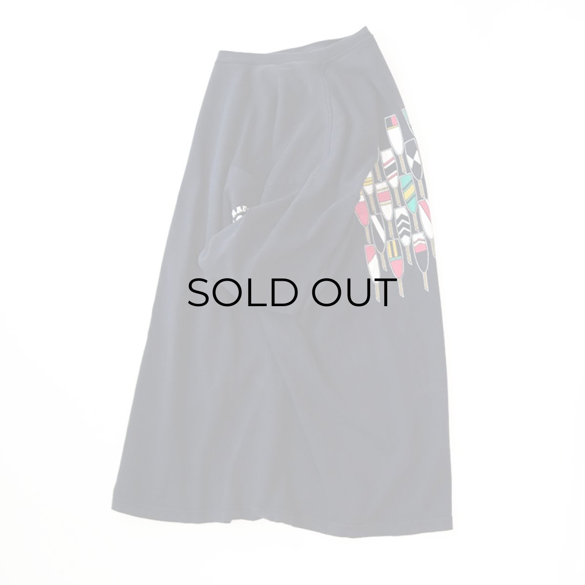 画像2: 90's nautica COTTON W-PRINT S/S POCKET TEE "nautica" (2)