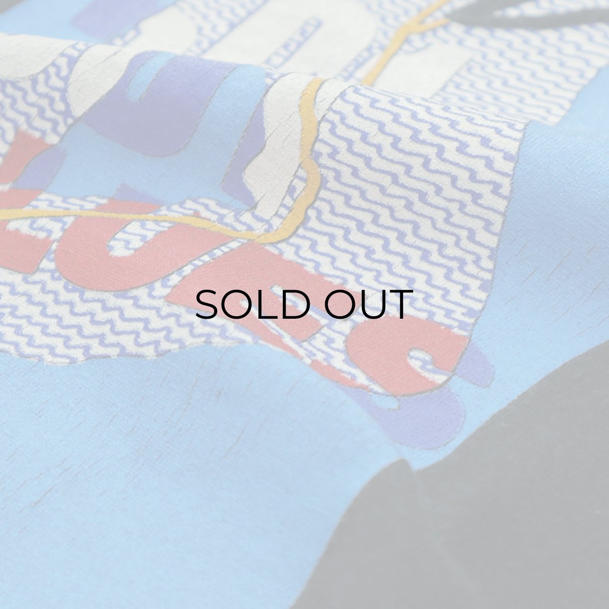 画像5: 80's-90's UNKNOWN BRAND COTTON PRINT S/S TEE "Levi's 501 BLUES" (5)