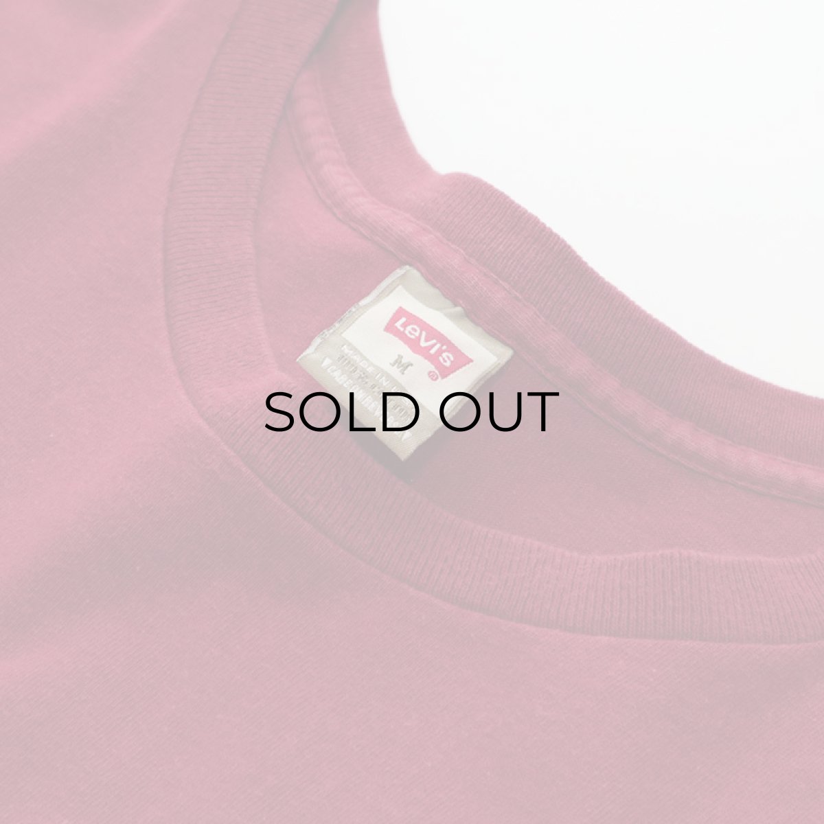 画像4: 80's-90's Levi's COTTON W-PRINT S/S TEE "LEVI'S AMERICAN BLUE JEANS" (4)