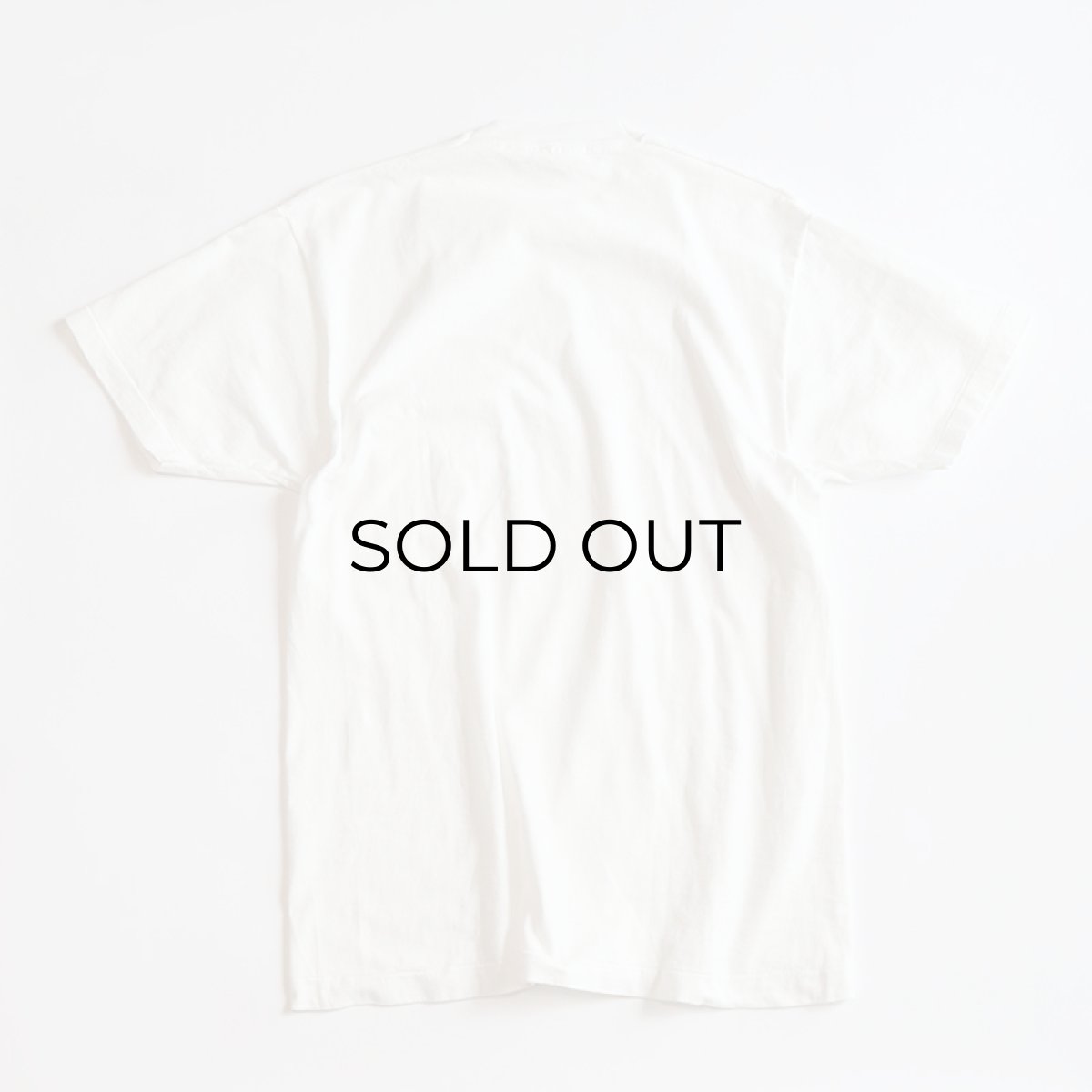 画像2: 80's FRUIT OF THE LOOM WHITE COTTON S/S POCKET TEE "MADE IN USA" (2)