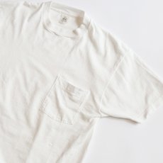 画像3: 80's FRUIT OF THE LOOM WHITE COTTON S/S POCKET TEE "MADE IN USA" (3)