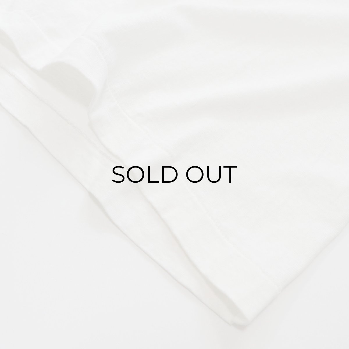 画像5: 80's FRUIT OF THE LOOM WHITE COTTON S/S POCKET TEE "MADE IN USA" (5)