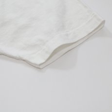 画像6: 80's FRUIT OF THE LOOM WHITE COTTON S/S POCKET TEE "MADE IN USA" (6)