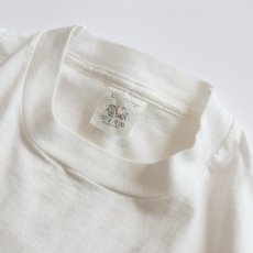 画像4: 80's FRUIT OF THE LOOM WHITE COTTON S/S POCKET TEE "MADE IN USA" (4)