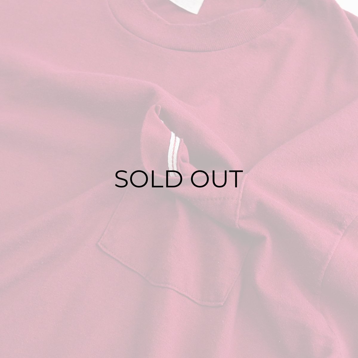 画像6: 80's FRUIT OF THE LOOM S/S POCKET TEE "MADE IN USA" (6)