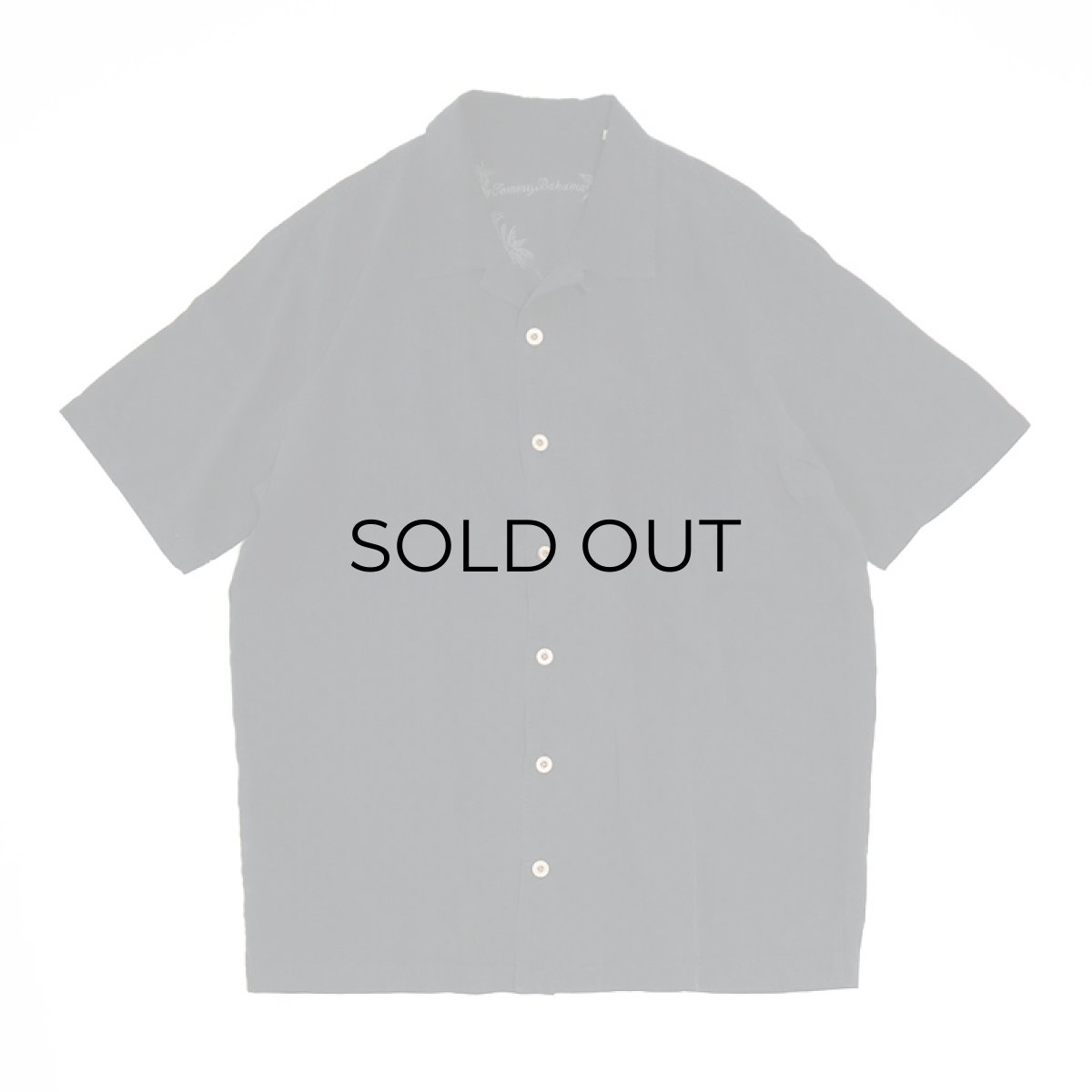 画像1: Tommy Bahama BLACK SILK S/S BOX SHIRT (1)