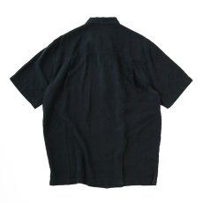 画像3: Tommy Bahama BLACK SILK S/S BOX SHIRT (3)