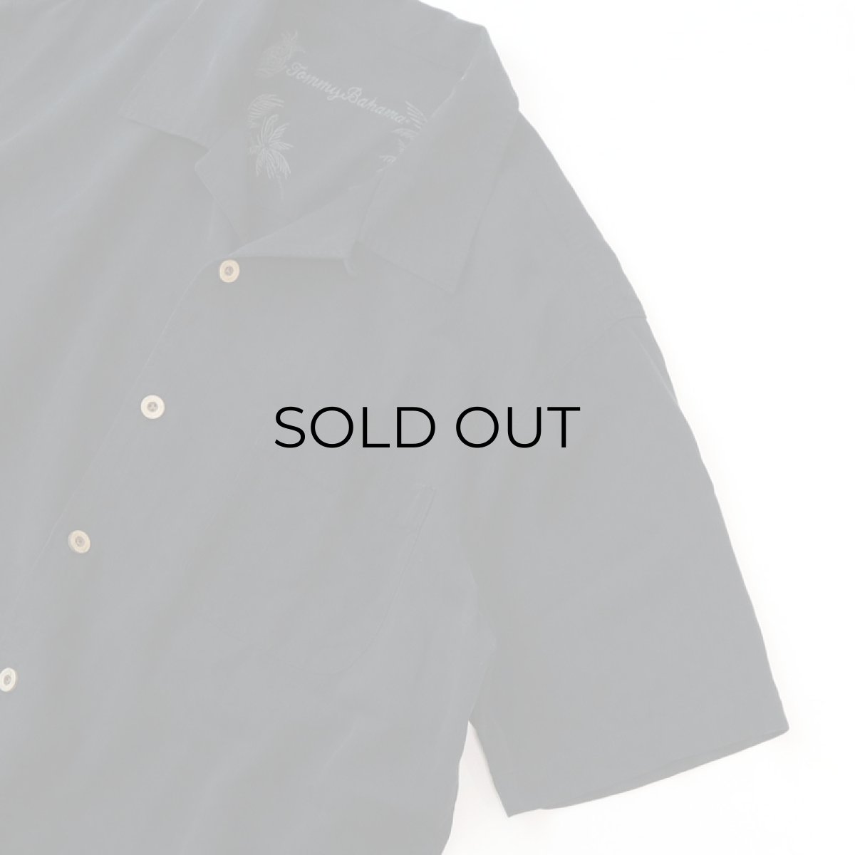 画像4: Tommy Bahama BLACK SILK S/S BOX SHIRT (4)
