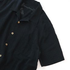 画像4: Tommy Bahama BLACK SILK S/S BOX SHIRT (4)