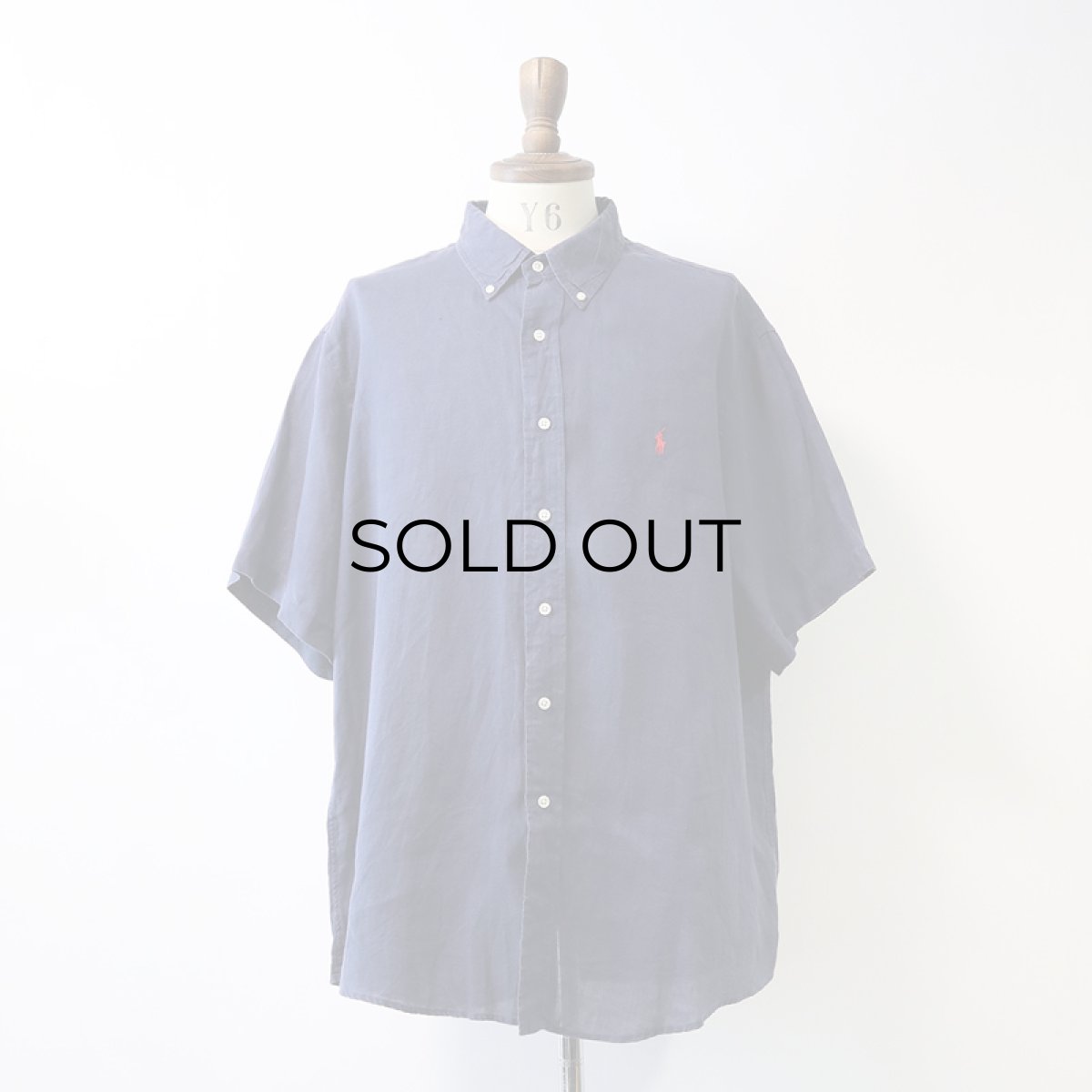 画像7: Ralph Lauren LINEN S/S B/D SHIRT (7)