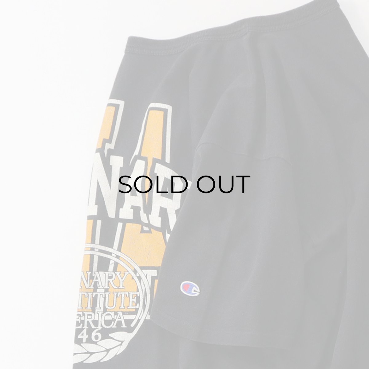 画像4: 90's Champion COTTON PRINT S/S TEE "THE CULINARY INSTITUTE OF AMERICA" (4)