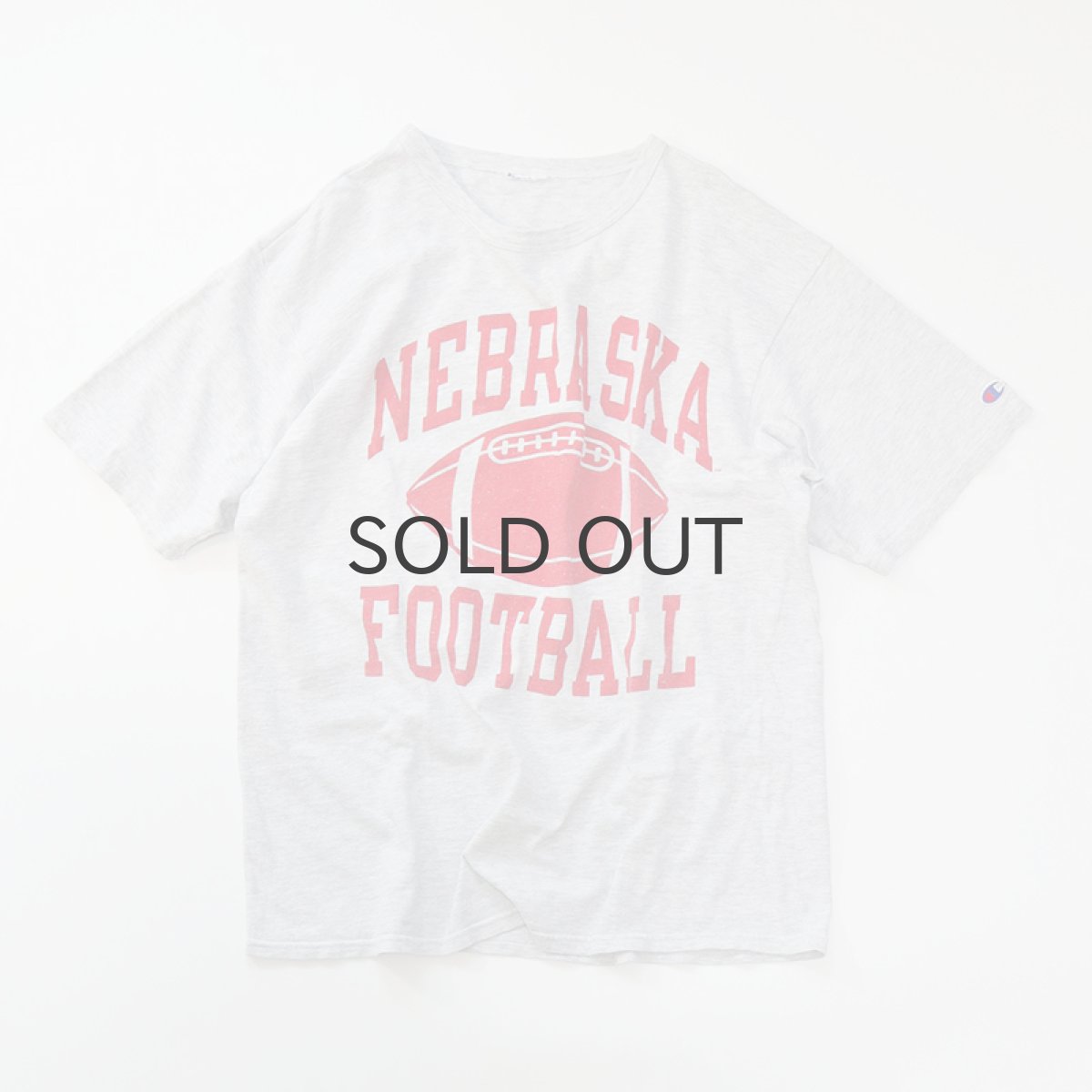 画像1: Champion PRINT S/S TEE "NEBRASKA FOOTBALL" (1)