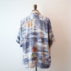 画像13: 80's reyn spooner RAYON ALL OVER PATTERN S/S HAWAIIAN SHIRT (13)