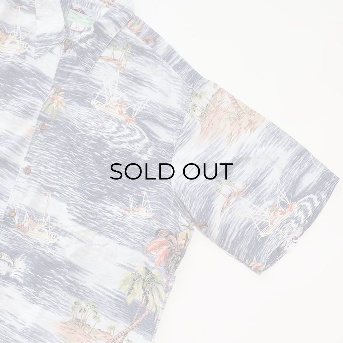 画像3: 80's reyn spooner RAYON ALL OVER PATTERN S/S HAWAIIAN SHIRT (3)