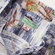 画像6: 80's reyn spooner RAYON ALL OVER PATTERN S/S HAWAIIAN SHIRT (6)