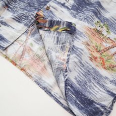 画像7: 80's reyn spooner RAYON ALL OVER PATTERN S/S HAWAIIAN SHIRT (7)