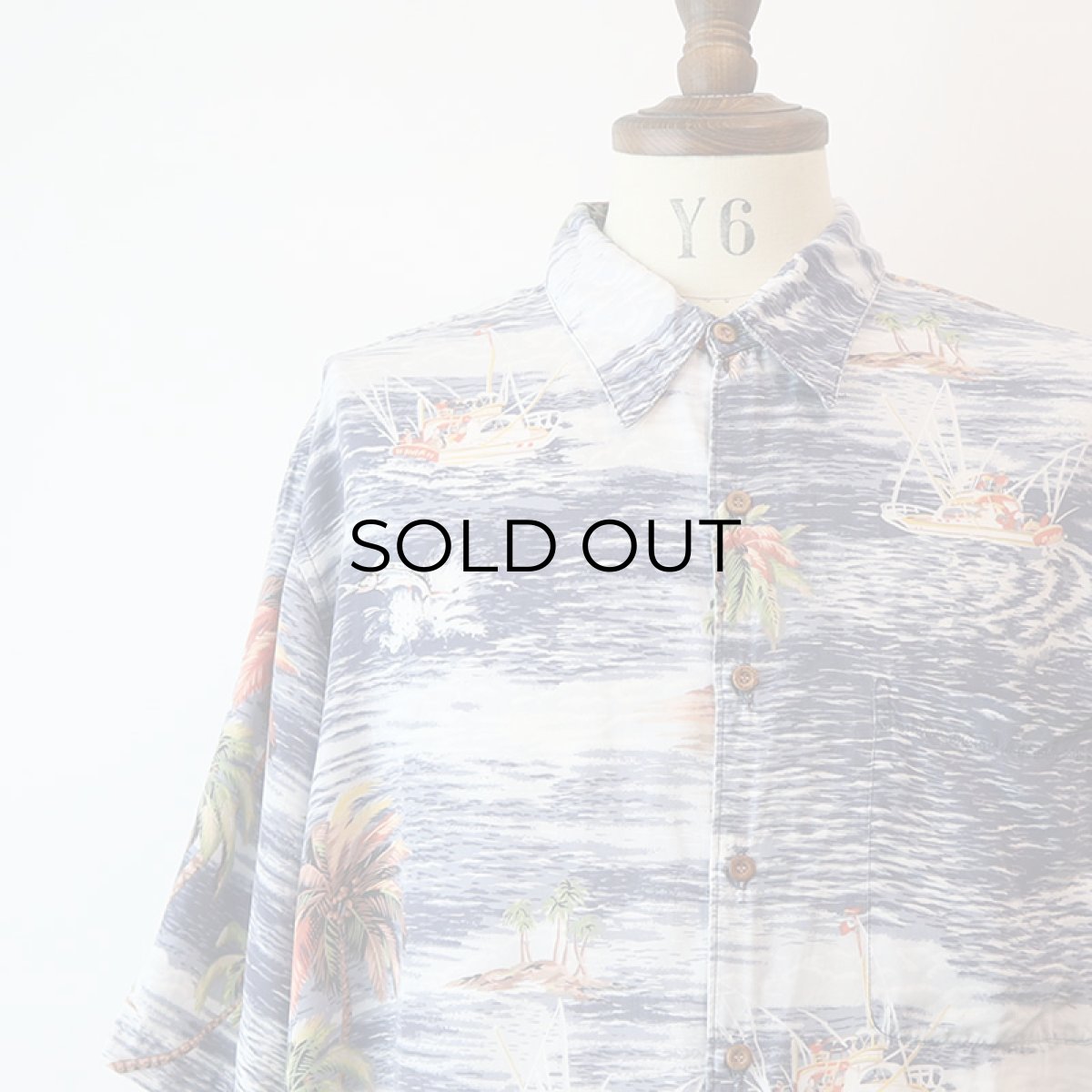 画像10: 80's reyn spooner RAYON ALL OVER PATTERN S/S HAWAIIAN SHIRT (10)