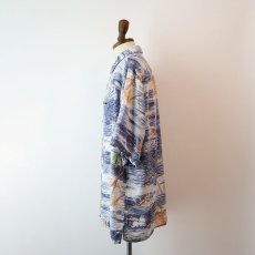 画像12: 80's reyn spooner RAYON ALL OVER PATTERN S/S HAWAIIAN SHIRT (12)