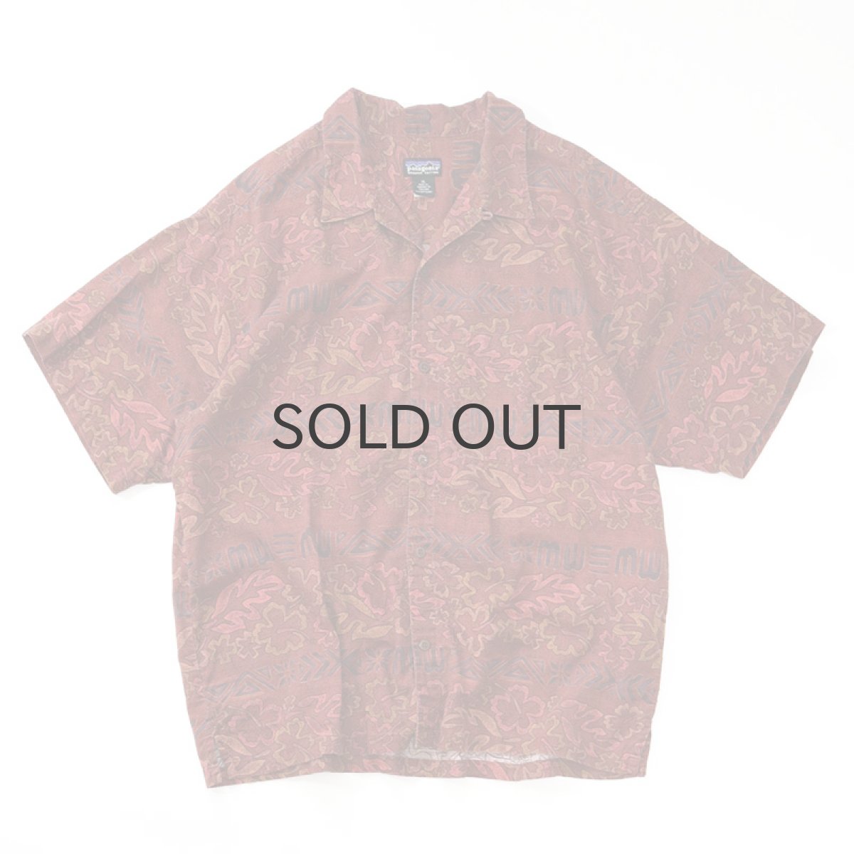 画像1: 01's Patagonia "A/C" COTTON ALL OVER PATTERN S/S BOX SHIRT (1)