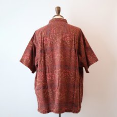 画像12: 01's Patagonia "A/C" COTTON ALL OVER PATTERN S/S BOX SHIRT (12)