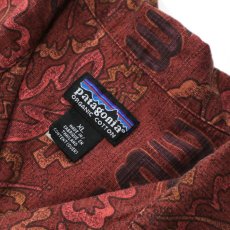 画像4: 01's Patagonia "A/C" COTTON ALL OVER PATTERN S/S BOX SHIRT (4)