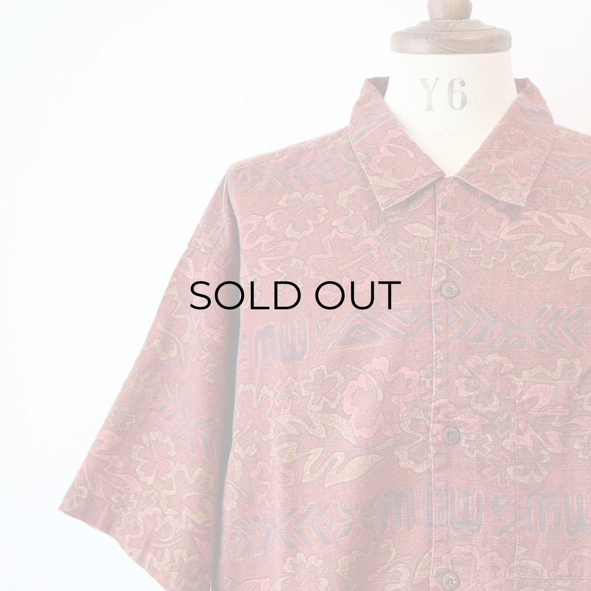 画像9: 01's Patagonia "A/C" COTTON ALL OVER PATTERN S/S BOX SHIRT (9)