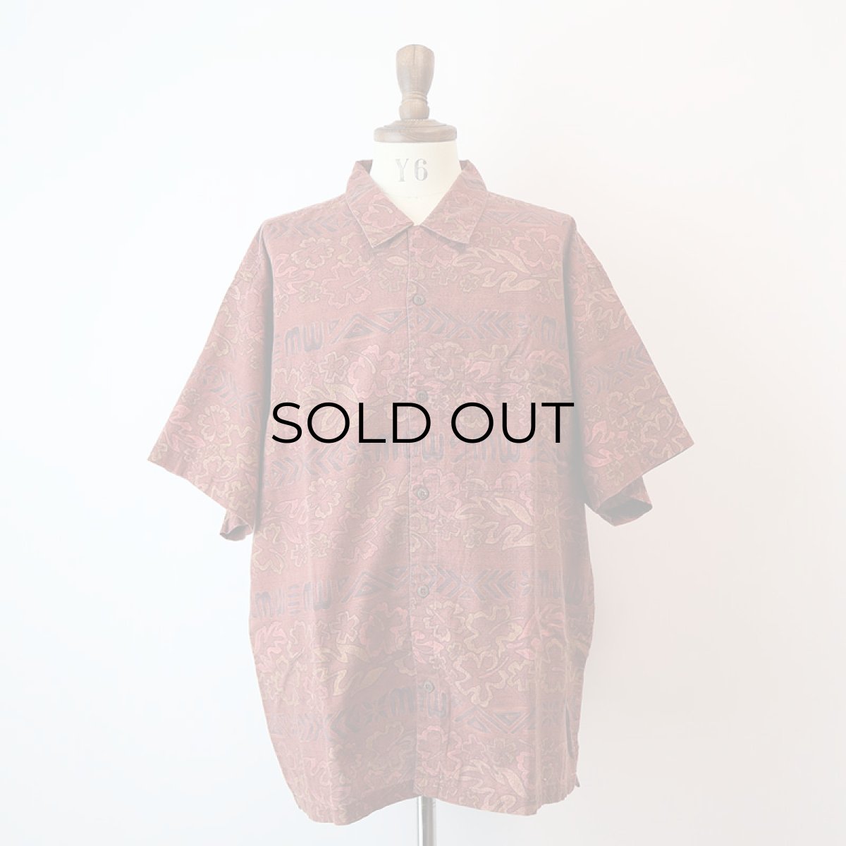 画像10: 01's Patagonia "A/C" COTTON ALL OVER PATTERN S/S BOX SHIRT (10)