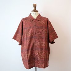 画像10: 01's Patagonia "A/C" COTTON ALL OVER PATTERN S/S BOX SHIRT (10)