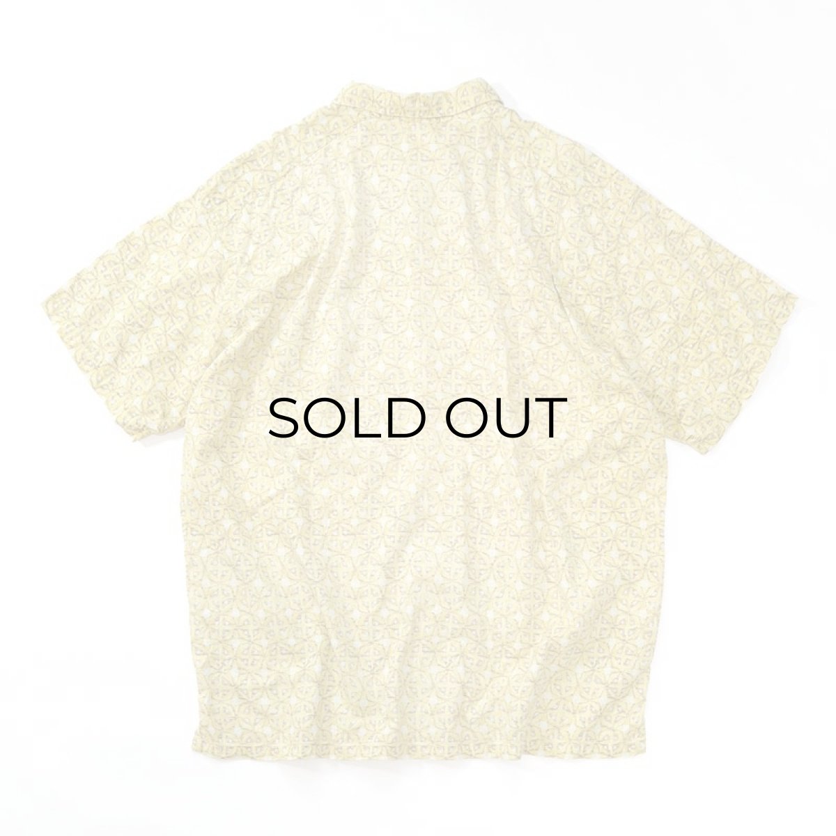 画像2: Patagonia "A/C" COTTON ALL OVER PATTERN S/S BOX SHIRT (2)