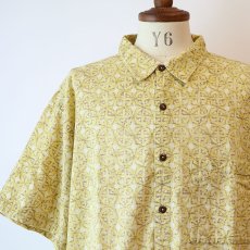 画像9: Patagonia "A/C" COTTON ALL OVER PATTERN S/S BOX SHIRT (9)